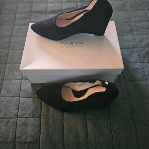 Suede Wedges